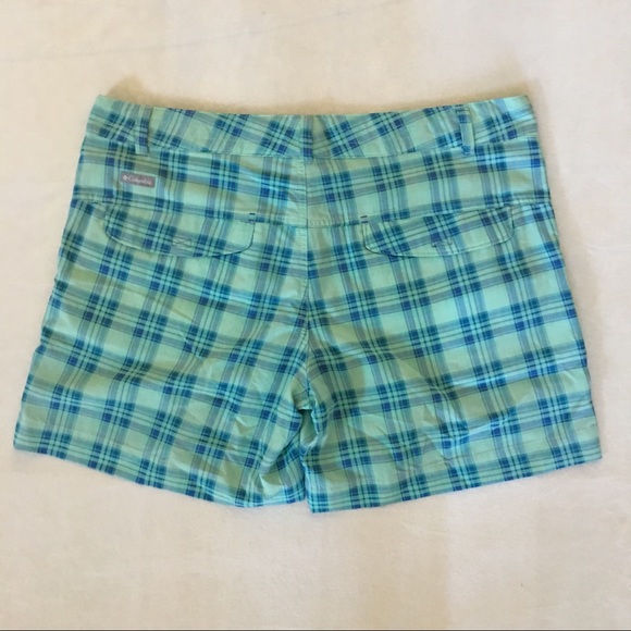 Columbia Plaid Shorts (Girls Sz XL 18-20) - Picture 2 of 8